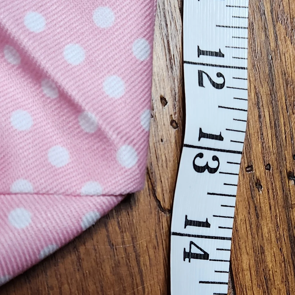 NWOT Pottery Barn Kids Mini Dot Sabrina Basket Liner Extra Large